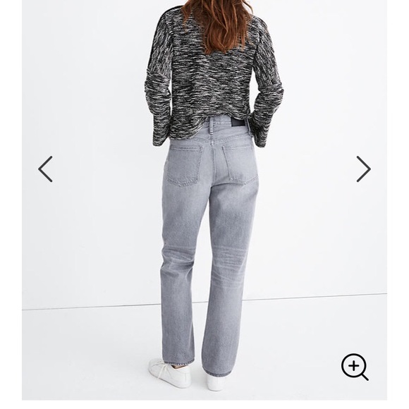 Madewell Dadjean in Pale Grey - Picture 3 of 5